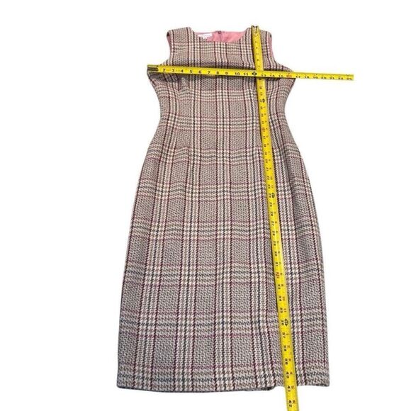 Shoshanna Lavender Mika Tweed Mini Dress Size 4 Preppy Formal Party Knit - Picture 11 of 11